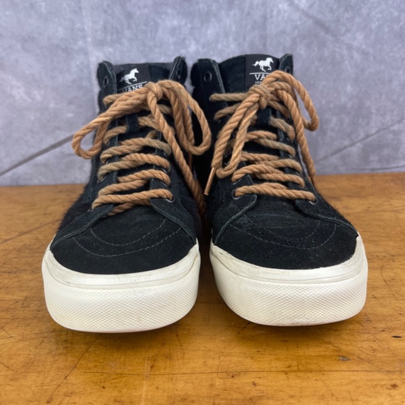 Vans SK8-Hi Reissue Year of the Horse Hi Tops Black Pony Hair Men 6.5 Women 8 main image 10